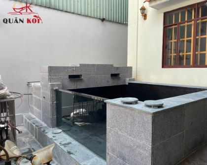 Dự án hồ cá koi hiện đại Quận 12
