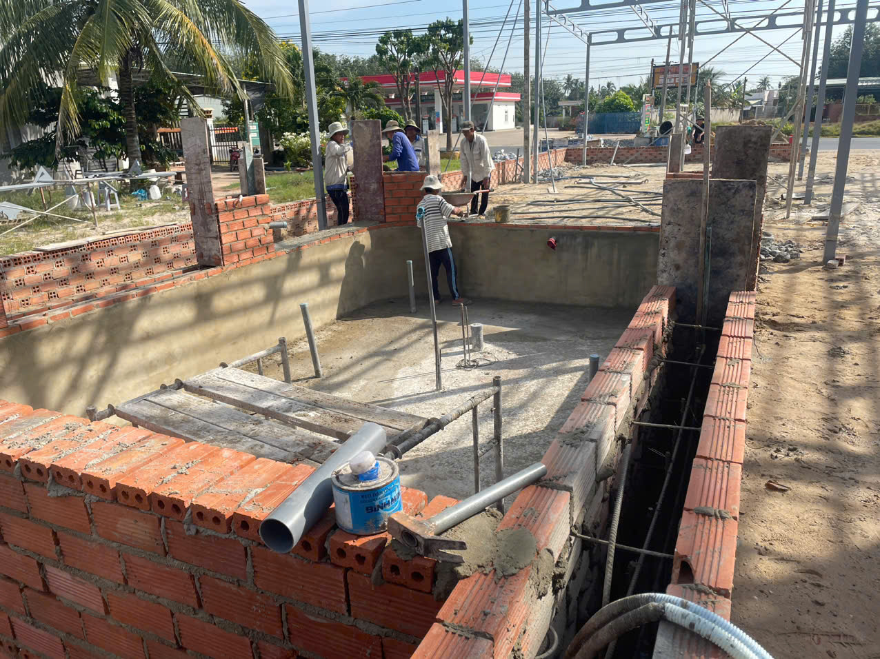 Thi công hồ cá Koi tại Tây Ninh